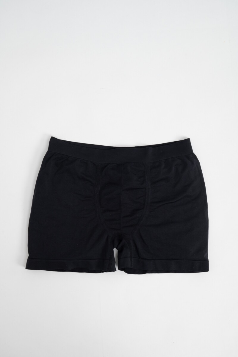 Boxer microfibra liso X1 Negro
