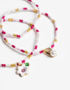 Pulseras Elásticas Sets Color Set De Pulseras Para Niñas - Dorado