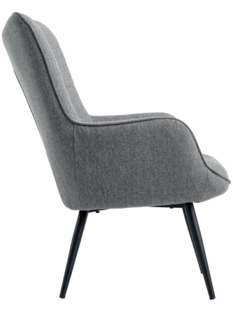 Sillón ULDUM gris/negro Sillón ULDUM gris/negro