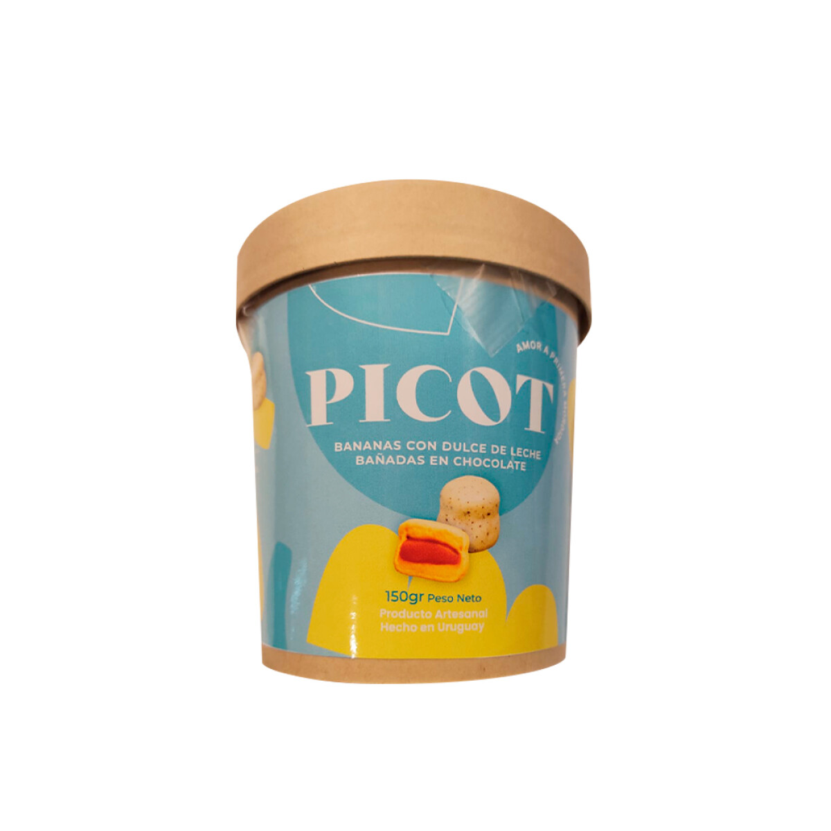 Banana Bañada En Chocolate Picot 