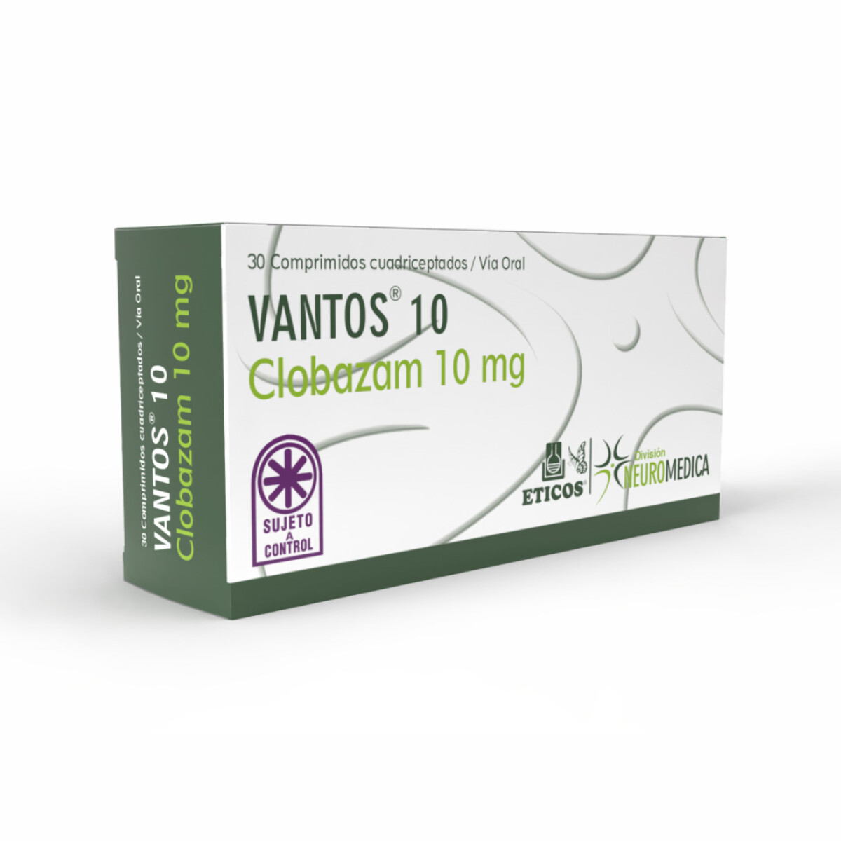 VANTOS 10 MG. CJ X 30 COMP. 
