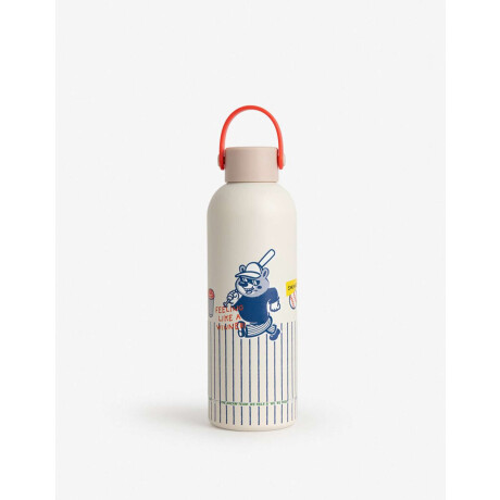 Botella Térmica Estampada Combinacion Tricolor