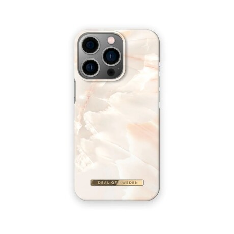 Protector Fashion Case Ideal of Sweden para iPhone 14 Pro Rose pearl marble