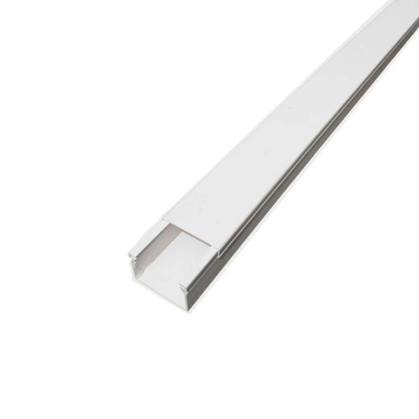 Ducto plástico blanco 25x16mm 2 mts. CAN00055