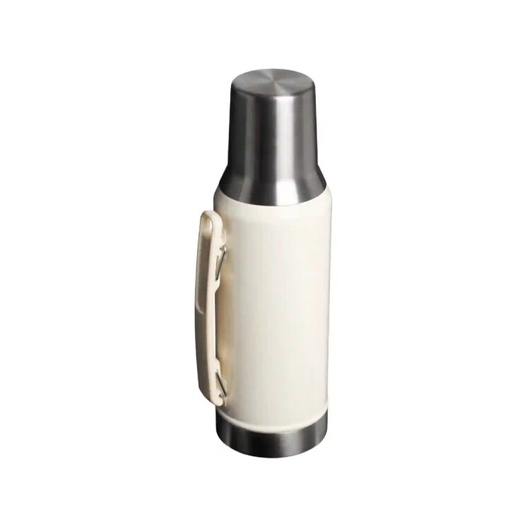 Termo Stanley Mate System Classic 1.2 L con Pico Cebador y Tapa Mate Crema