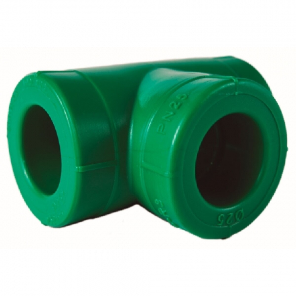 GINYPLAS TEE FUSIÓN HEMBRA HEMBRA HEMBRA REDUCCIÓN 32 x 25 x 