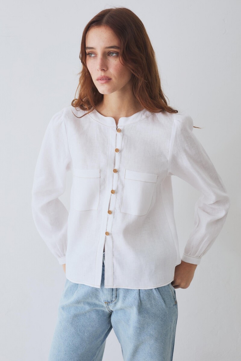 BLUSA HOCKEY Blanco