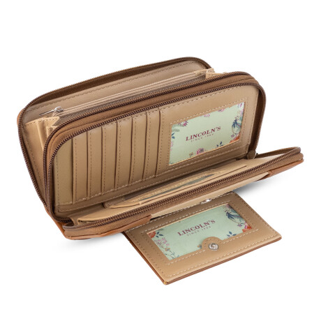 Billetera Lincoln's Hibisco Habano Billetera Lincoln's Hibisco Habano