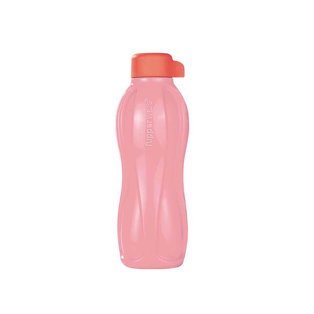 BOTELLA ECO TWIST TUPPERWARE 500ML - SALMON Y ROSA 