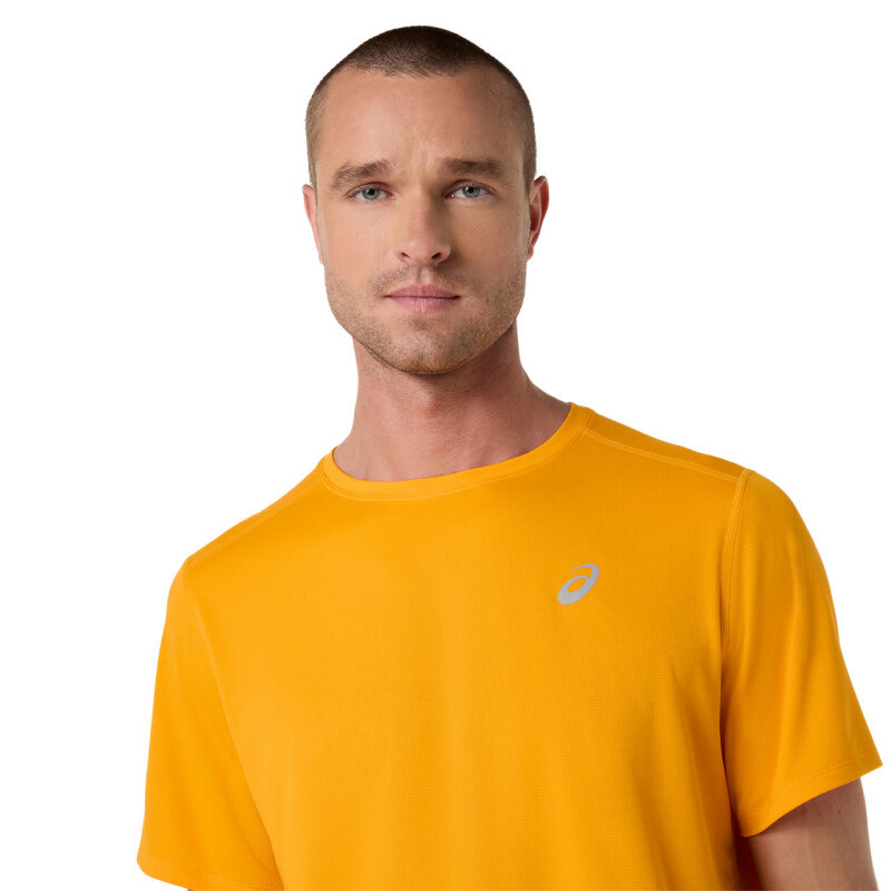 Polo Running Asics Silver SS Top Hombre Yamabuki