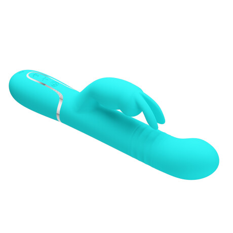 Vibrador Rabbit 4 en 1 Twinkled Tenderness Pretty Love Turquesa