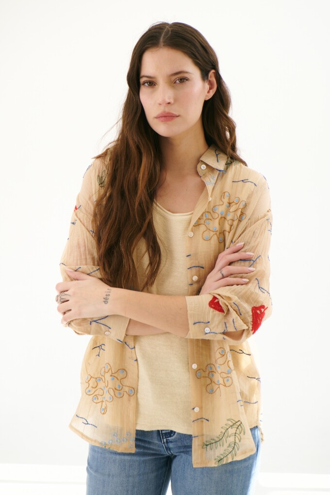 CAMISA MAR BEIGE