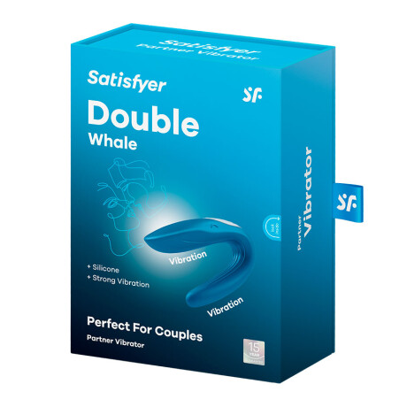 Satisfyer Double Whale Vibrador para Parejas Satisfyer Double Whale Vibrador para Parejas