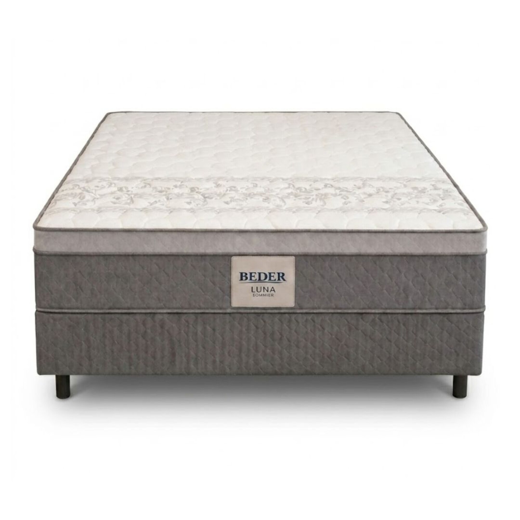 Sommier Beder Luna 140x190 cm (Base + Colchón)