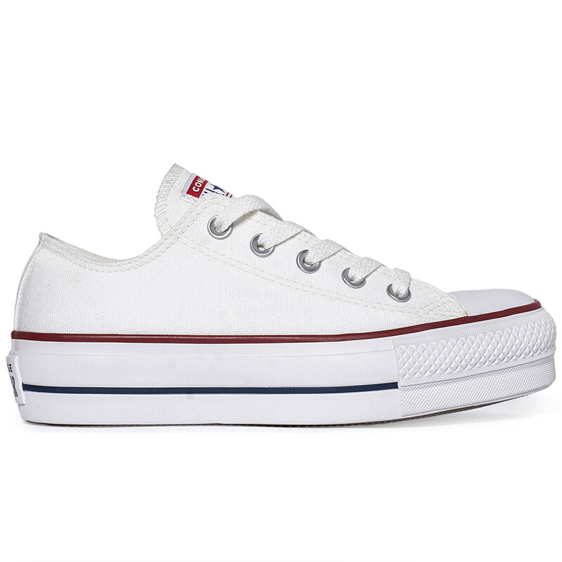 Championes Converse Chuck Taylor As Lift de Unisex - 166587C-557146C Blanco-rojo