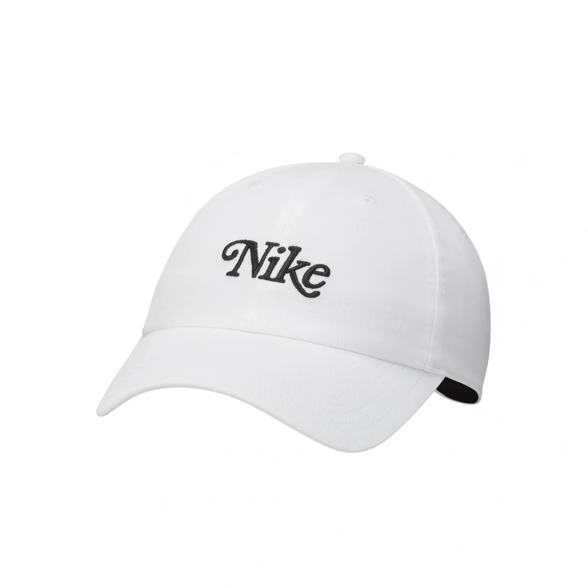 U NK H86 WASHED SOLID CAP GOLF - White 