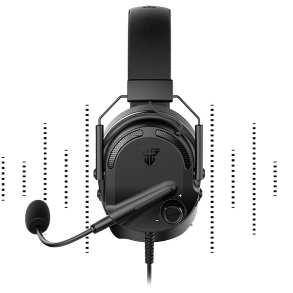 Vincha Gamer Fantech Black Mh91 VINCHA GAMER MH91 FANTECH BLACK EDITION