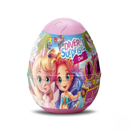 Juego de Sorpresas Diver Surprise Huevo Grande con Muñeca 001