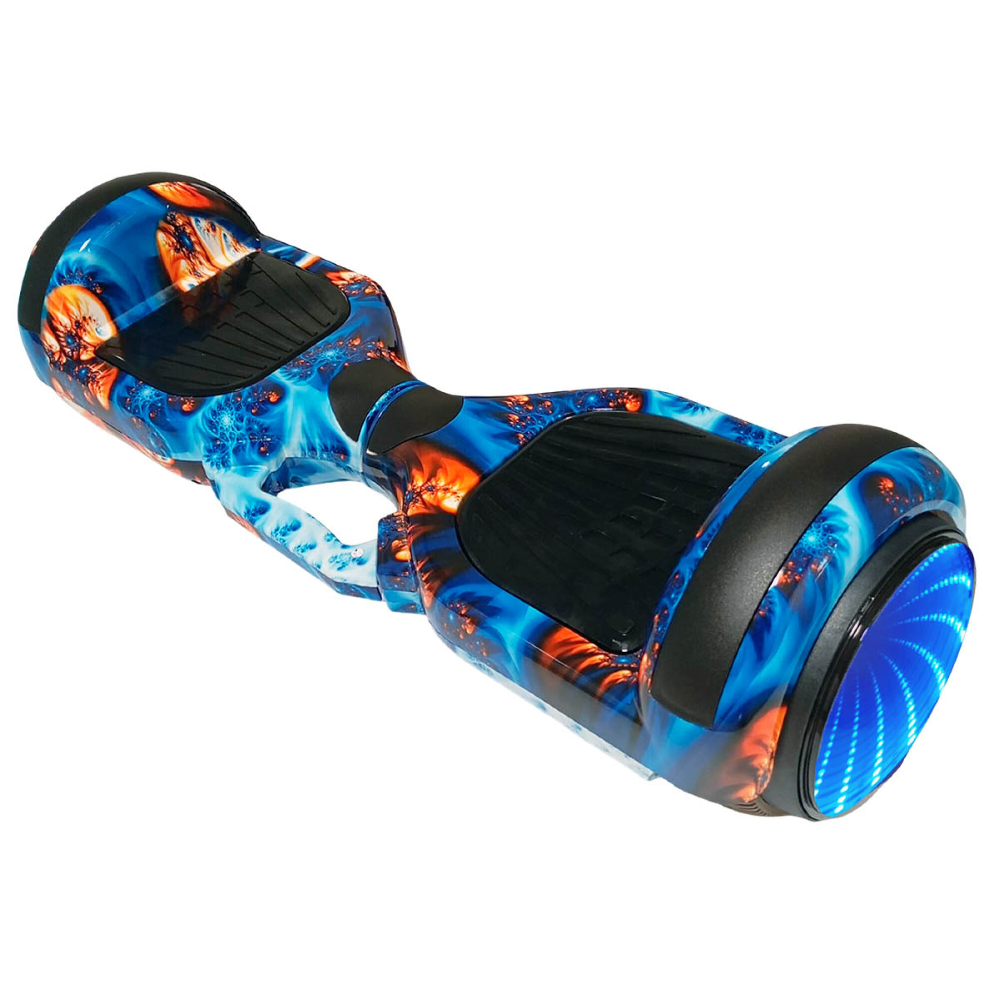 Skate Hoverboard Eléctrico Bluetooth Luces Led N1 Azul — El