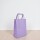 Bolsa lisa acuario 14x08x20 cm PASTEL LILA