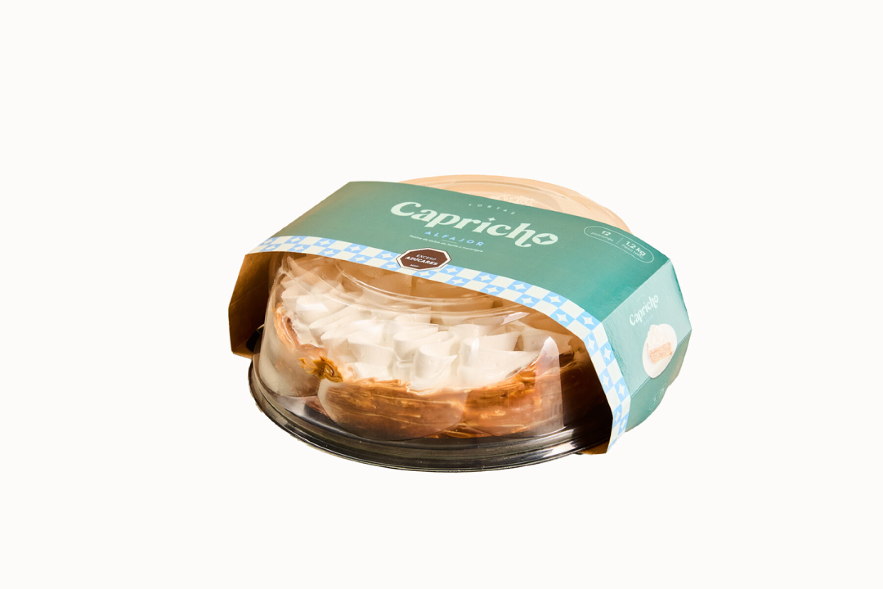 TORTA ALFAJOR CAPRICHO 1,2KGS 