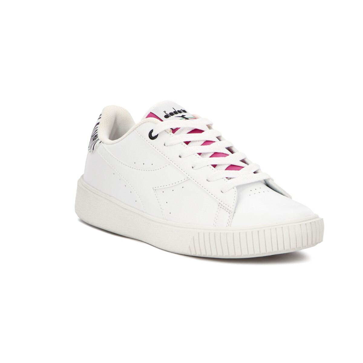 Championes Mujer Diadora Set Ii - Fucsia-animal Print 