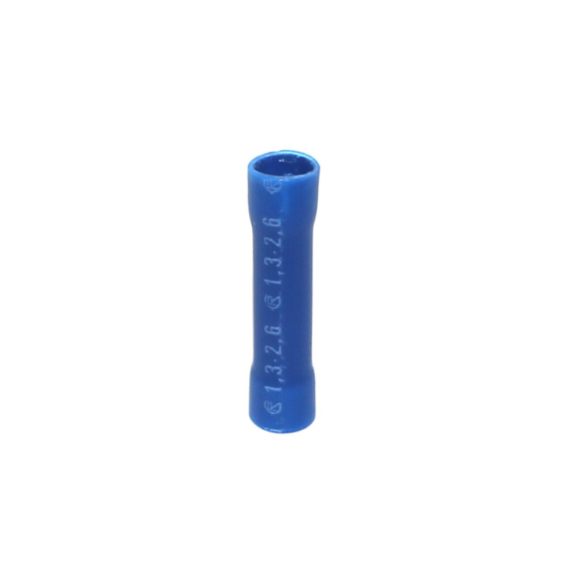 Terminal manguito p/cables: 1,1 a 2,6mm2, azul - HR2406W 