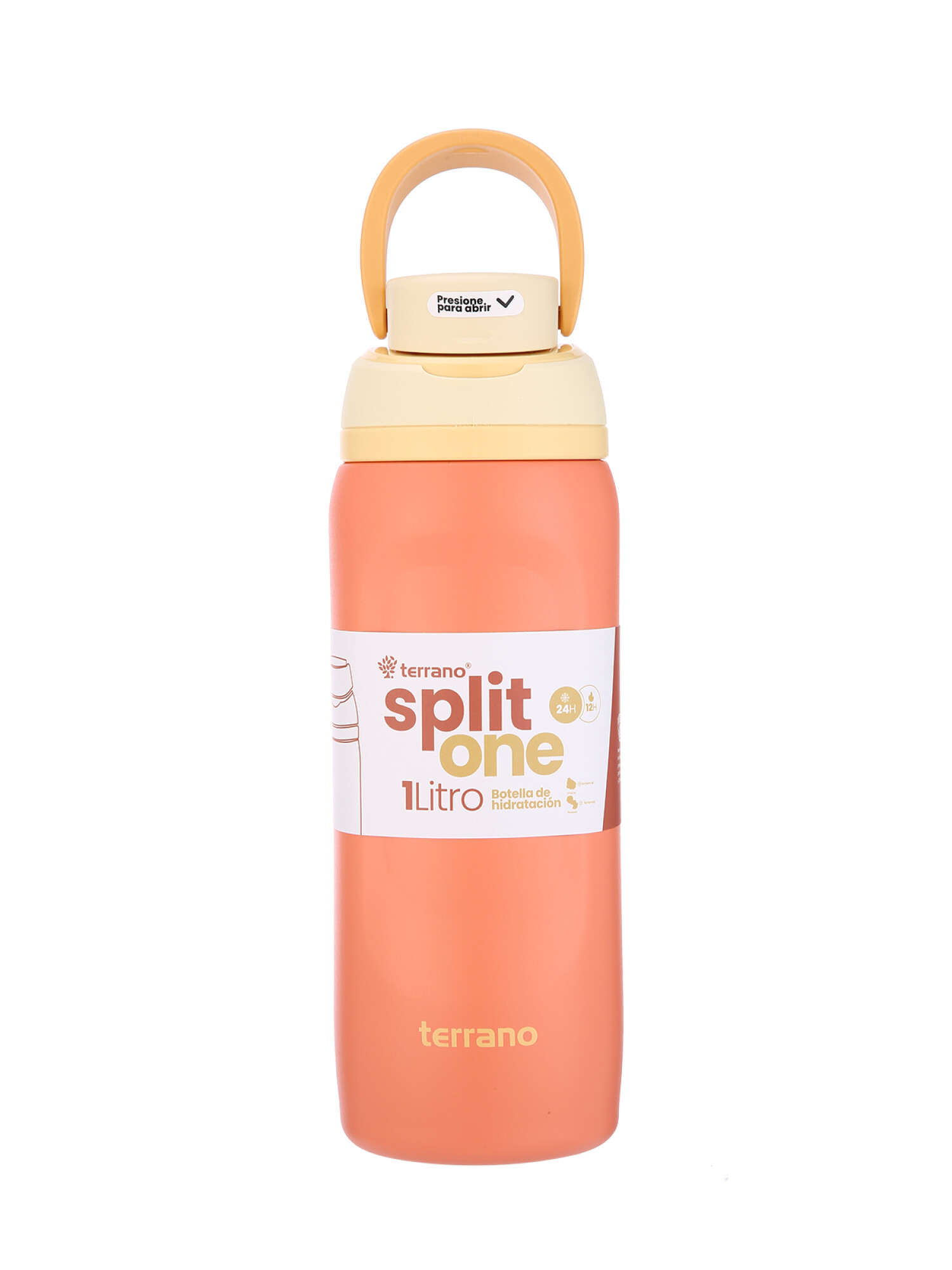 Botella Agua Doone - Coral - Bidón 0,8 L | Sprinter