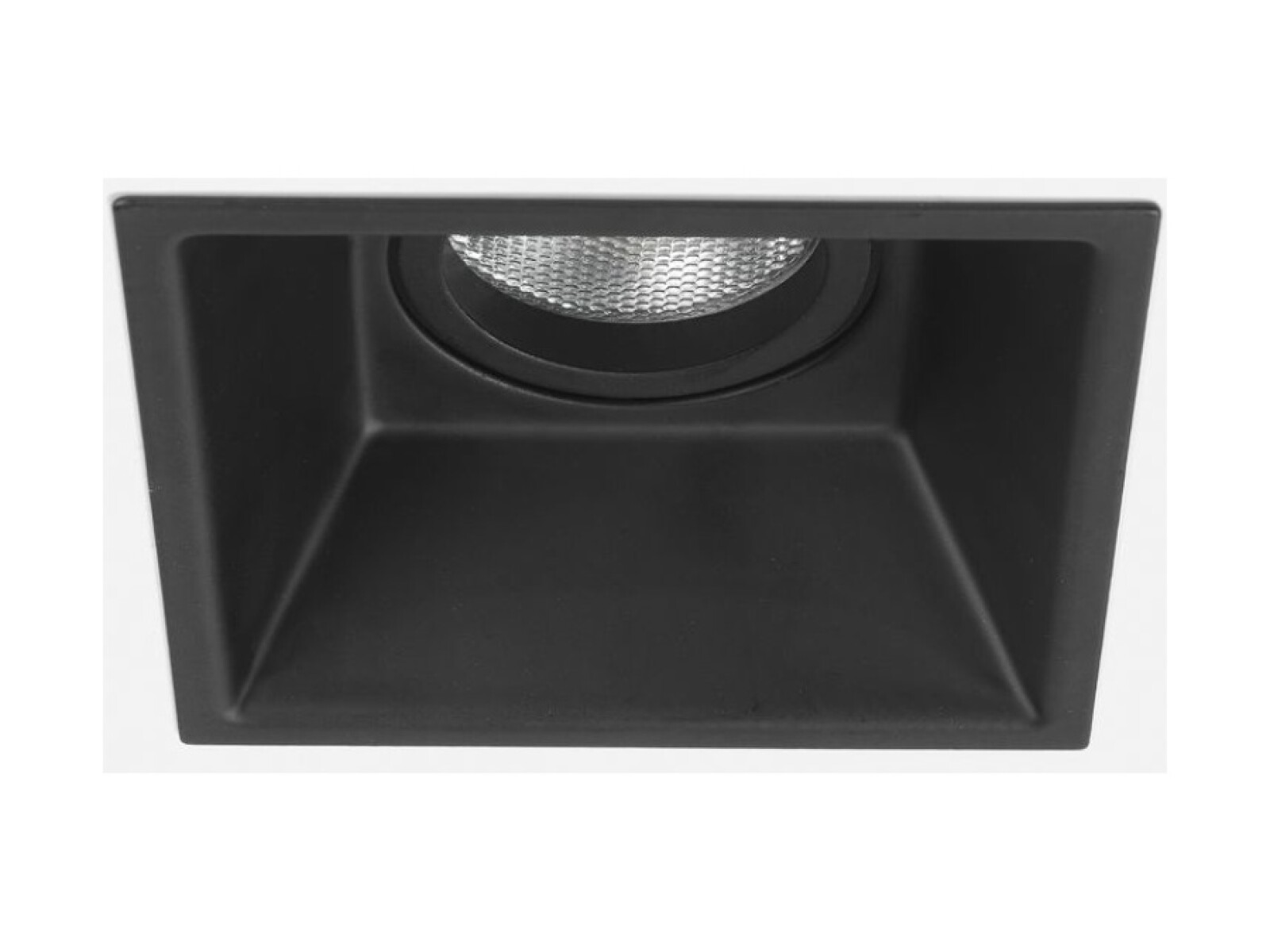SPOT EMB ANTIDES NEGRO 1L GU10 CUAD 