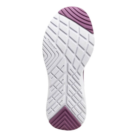 Calzado Topper Championes Deportivos Training Para Dama Strong Peace Negro Violeta