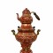 Samovar labrado negro Rojo