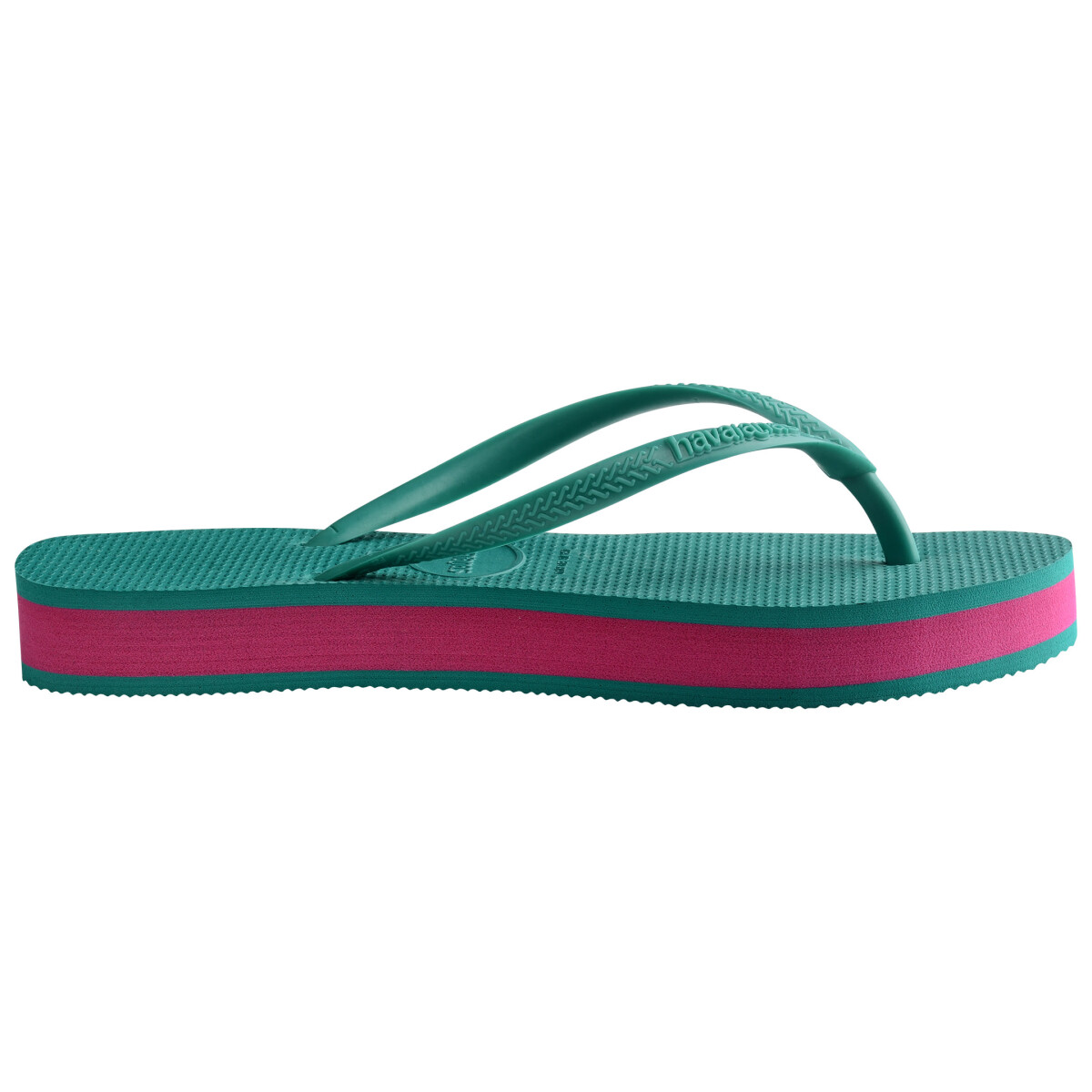 Ojotas de Mujer Havaianas Slim Havaianas - Verde 