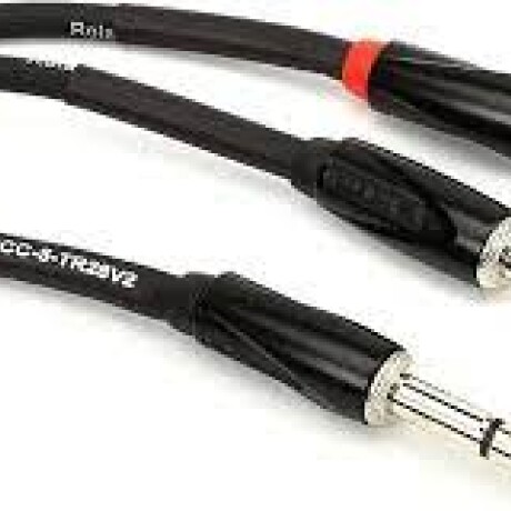 Cable Roland RCC-5-TR28 1/4" TRS a 2 1/4" mono - 1,5 metros Cable Roland RCC-5-TR28 1/4" TRS a 2 1/4" mono - 1,5 metros
