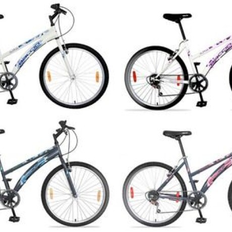 Bicicleta Baccio Alpina Lady Montaña rodado 26 con 6 cambios Violeta
