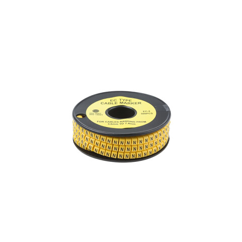 Identificador para cables de 2 a 4mm2, letra "N" WI4543