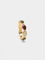 Anillo Con Esmalte multicolor