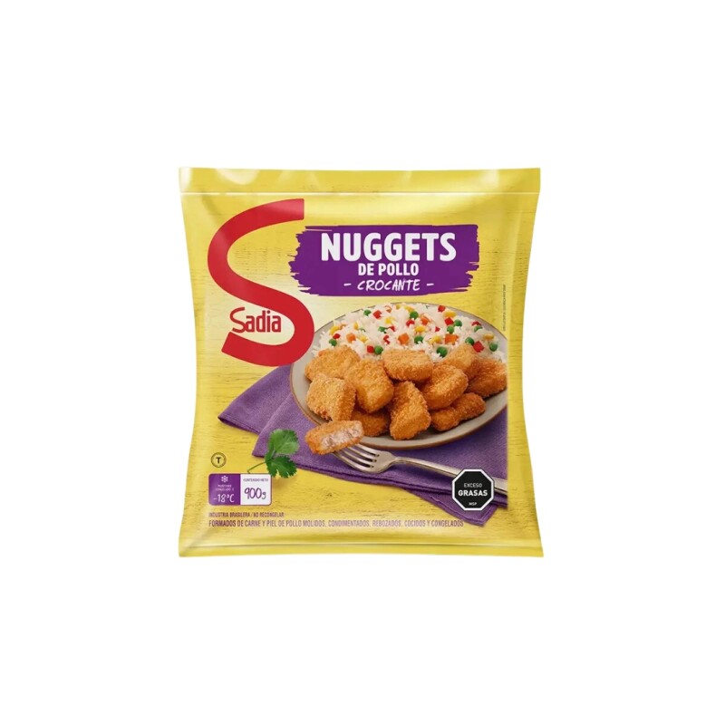 Nuggets crocantes Sadia - 900 grs Nuggets crocantes Sadia - 900 grs