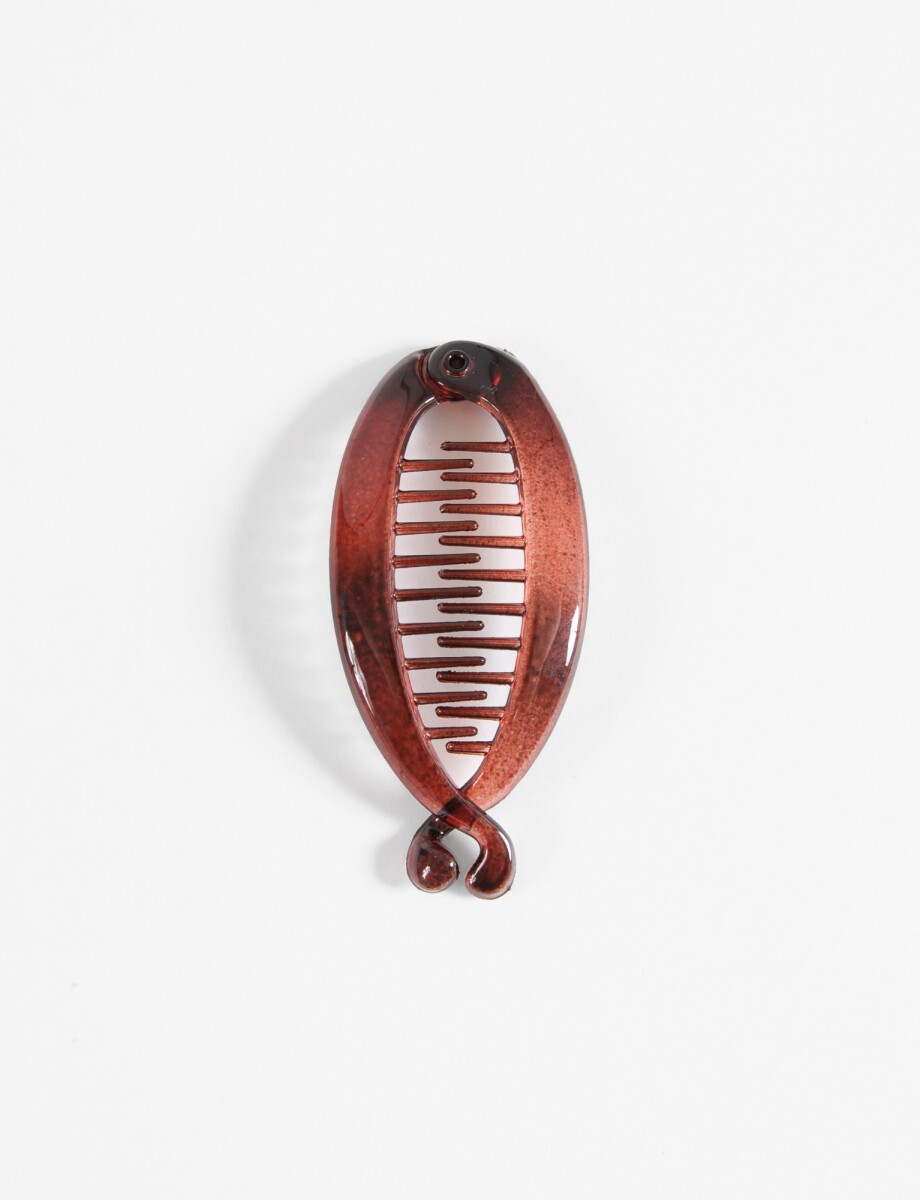 Broche pinza banana - carey 