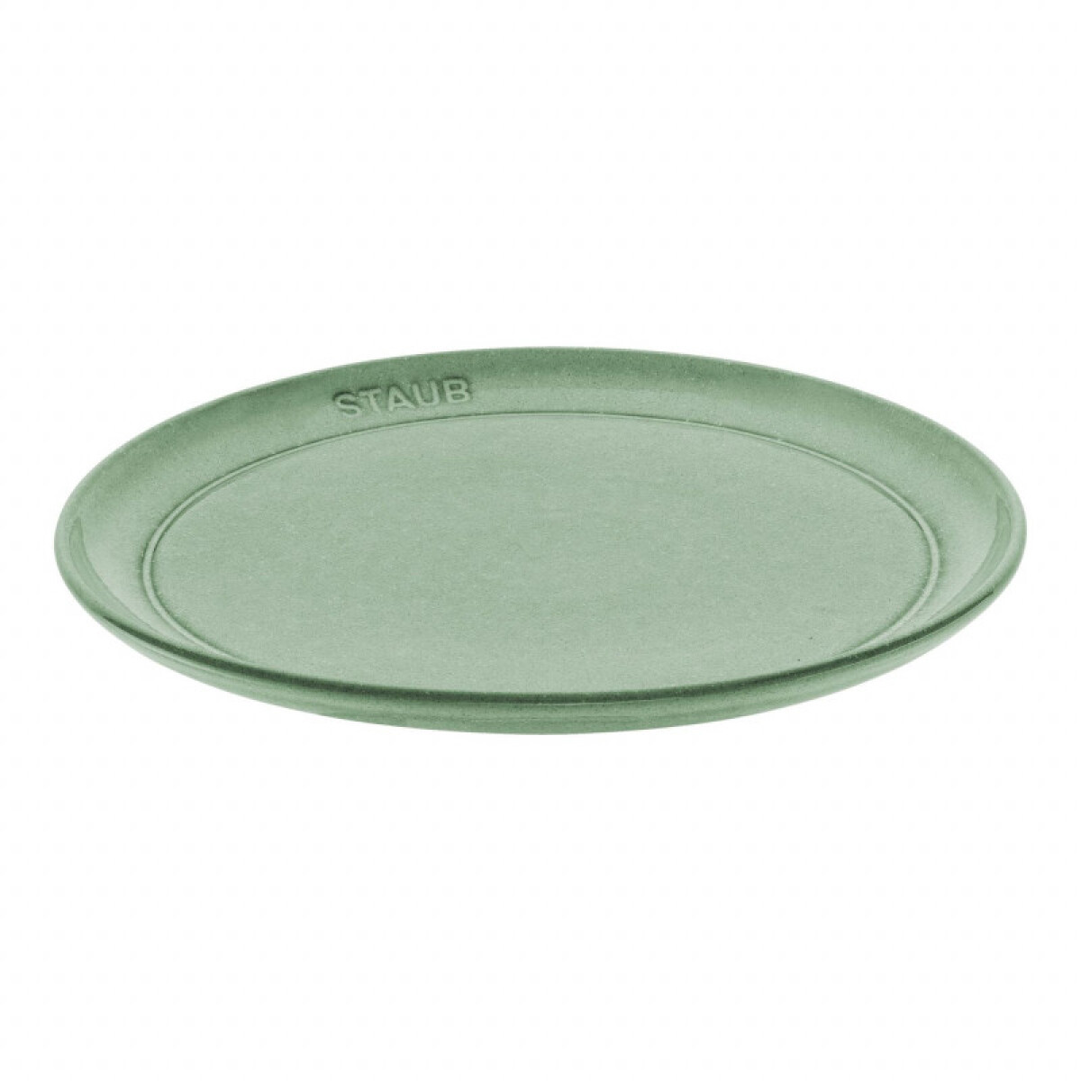 STAUB PLATO PLAYO CERAMICA 22 CM VERDE SAGE 