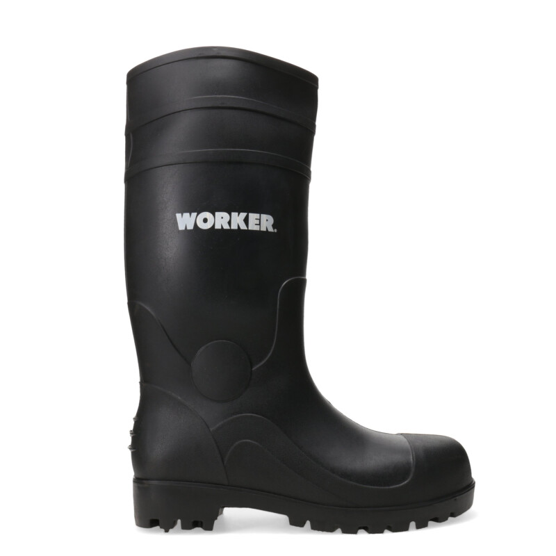 Botas de Hombre Worker Industrial con puntera Acero Negro