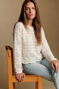 Sweater Textura Nacar