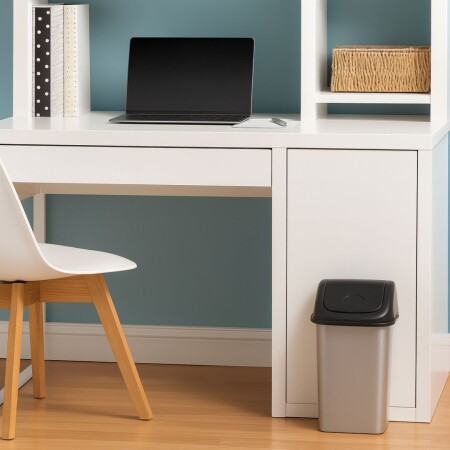 PAPELERA TACHO BASURA TAPA VAIVEN 3,6 LITROS PAPELERA TACHO BASURA TAPA VAIVEN 3,6 LITROS