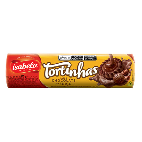 Galleta Tortita Isabella Chocolate tipo Suizo