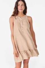 Vestido Olimpia Beige