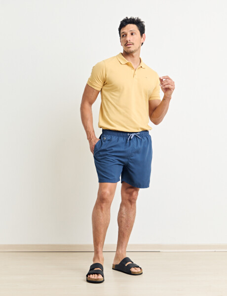 450625 SHORT HARRINGTON LABEL Azul Oscuro