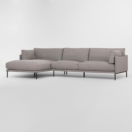 Sofá con chaise COSTA GRIS - IZQUIERDO