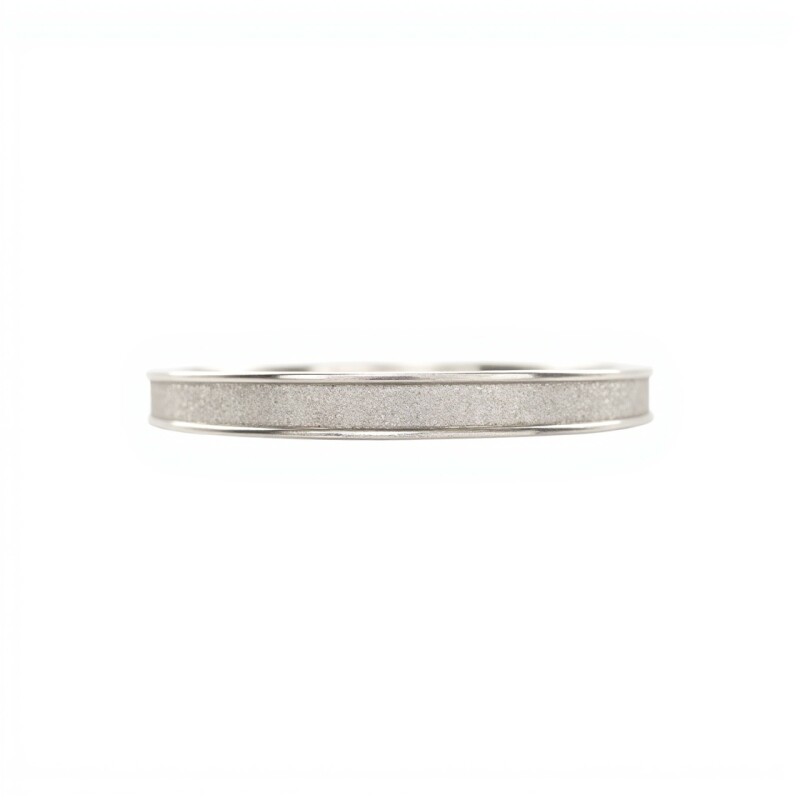Esclava rayada con borde fina-Plata 925-Sin piedra-ES3007 sinpiedra