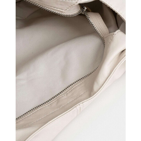 Cartera Saca Negro Blanco Crudo