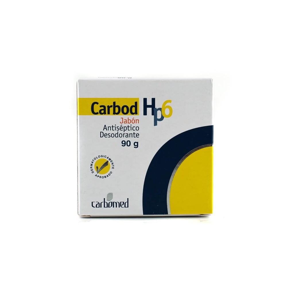 CARBOD HP6 JABON ANTISEPTICO X 90 GR. CJ única