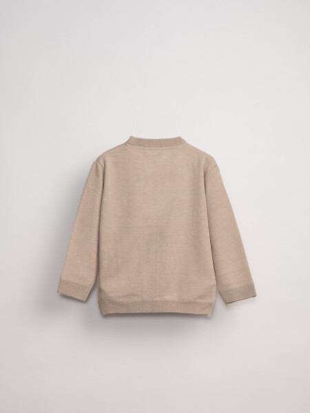 Saco punto Beige